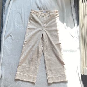 The loft wide leg Tan jeans